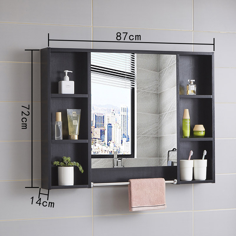the best wall mounted bathroom mirror storage cabinet with led lights