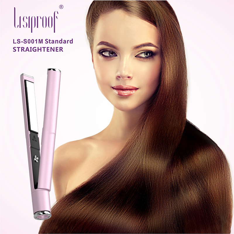 Fashion Design portable professional ceramic hair straightener curler