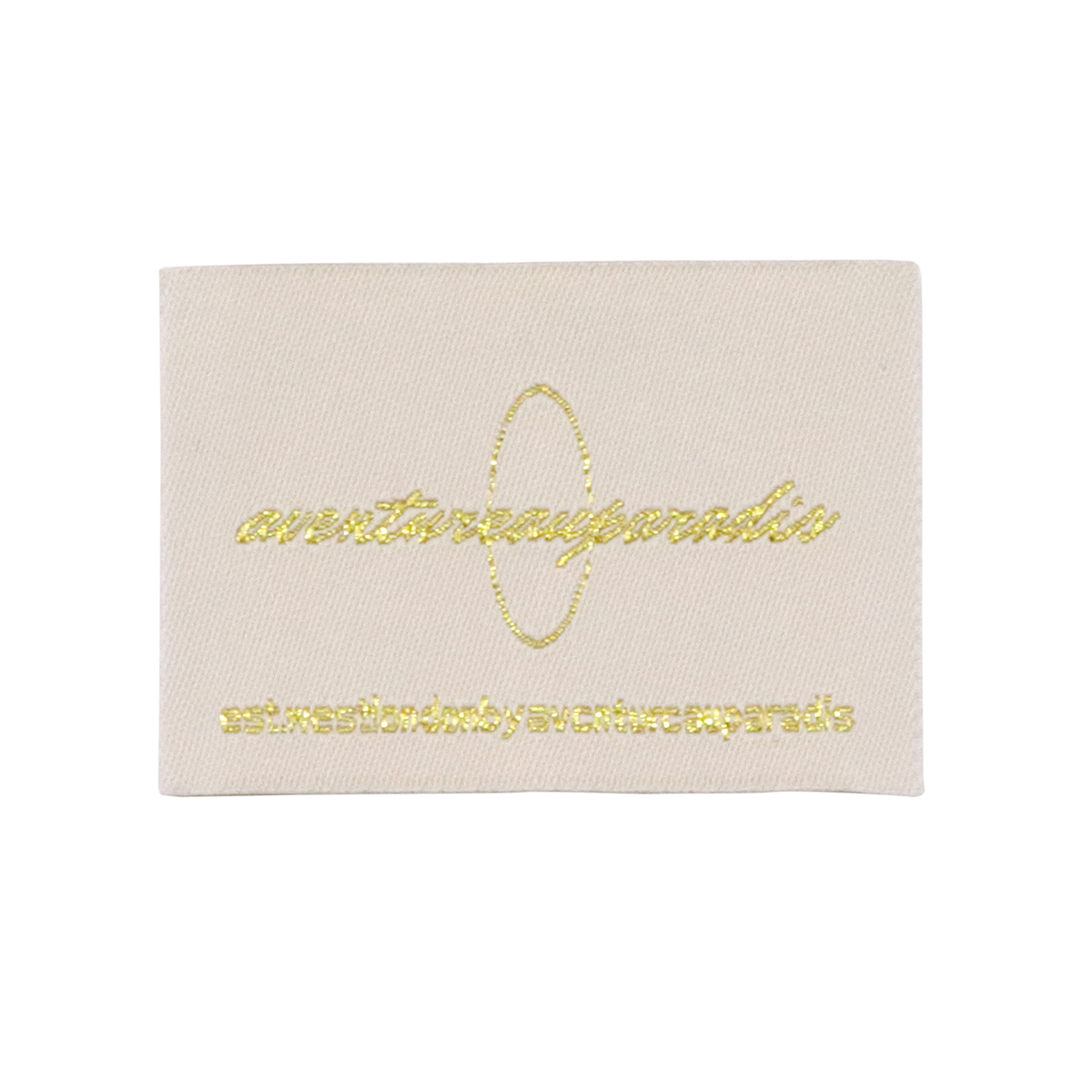 Custom fabric labels garment size labels for clothing assembly woven