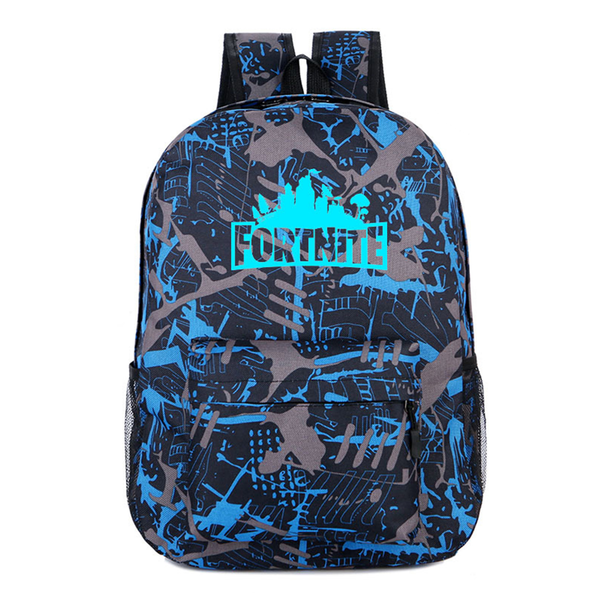 Fortnite Battle Royale Backpack Luminous Game Fortnite School Bags for Student(including shipping)