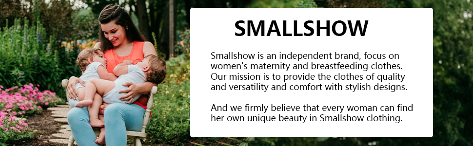Smallshow Womens Maternity Nursing Tank Top Sleeveless Comfy Breastfeeding Clothes