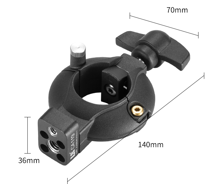 Super Pipe Clamp CA119 with 1/4