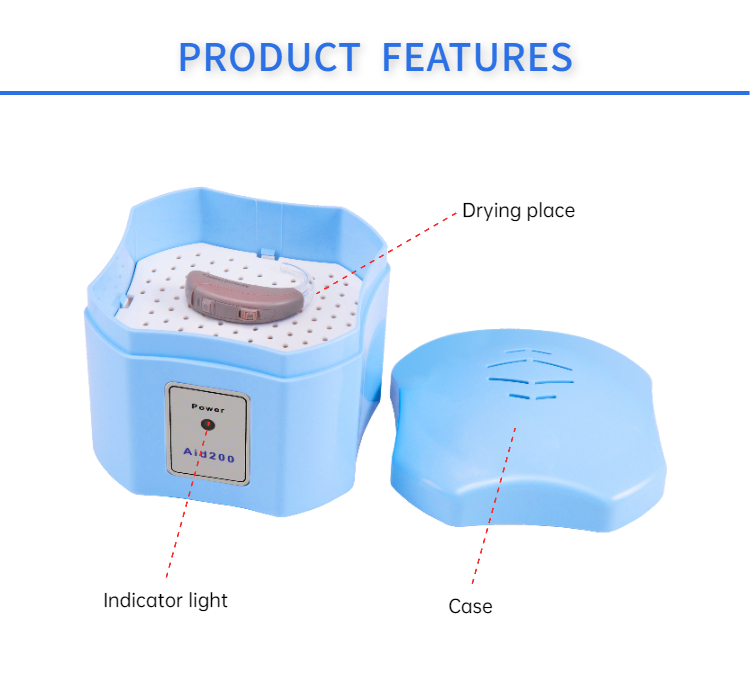 Cheap Electronic Hearing Aid Dehumidifier Case Dry Box for Hearing Aids