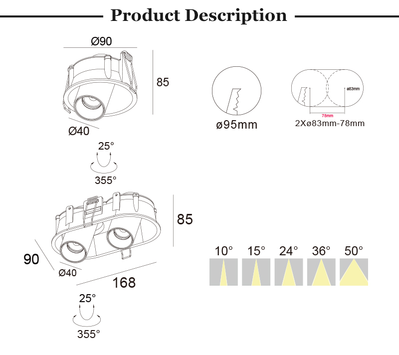 recessed spotlights for kitchen