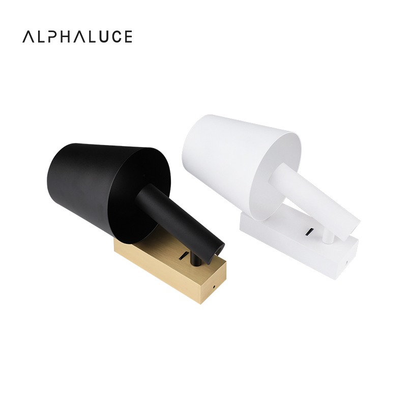 white indoor wall lights
