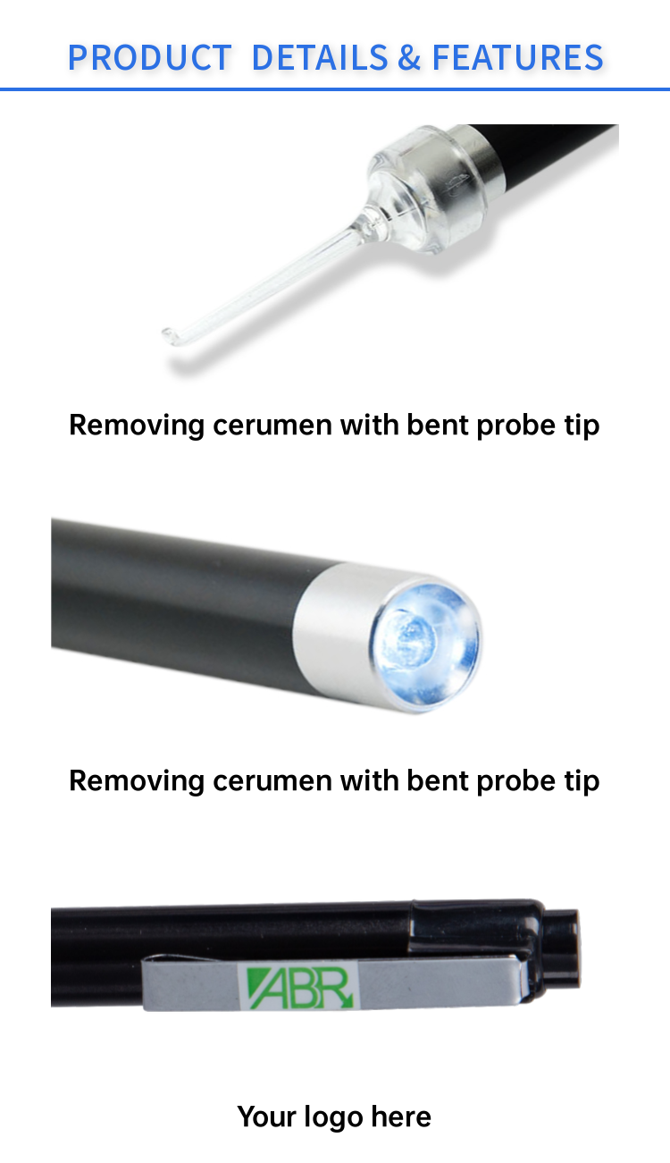 LED Medical Ear Pen Light For Ear Canal Diagnosis