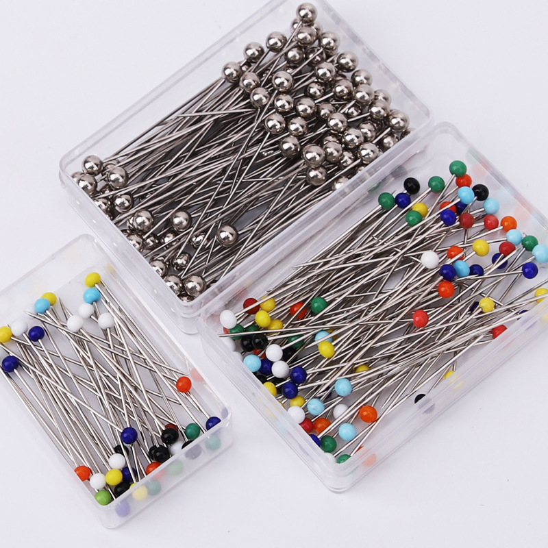 2001 Fabric Pearl Ceramic Pin Fixing Needle Stainless Steel Pearlescent ...