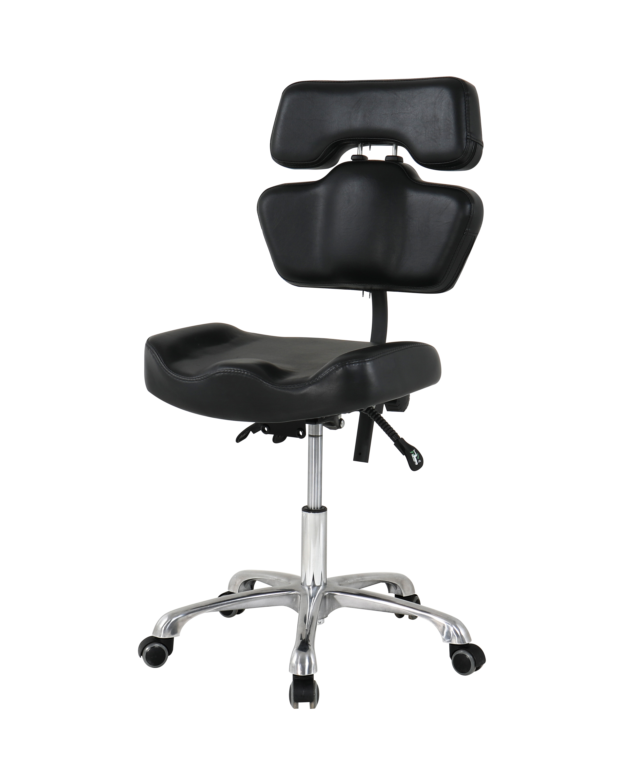 Ergonomic Hydralic Portable Black Tattooist Chair 9977