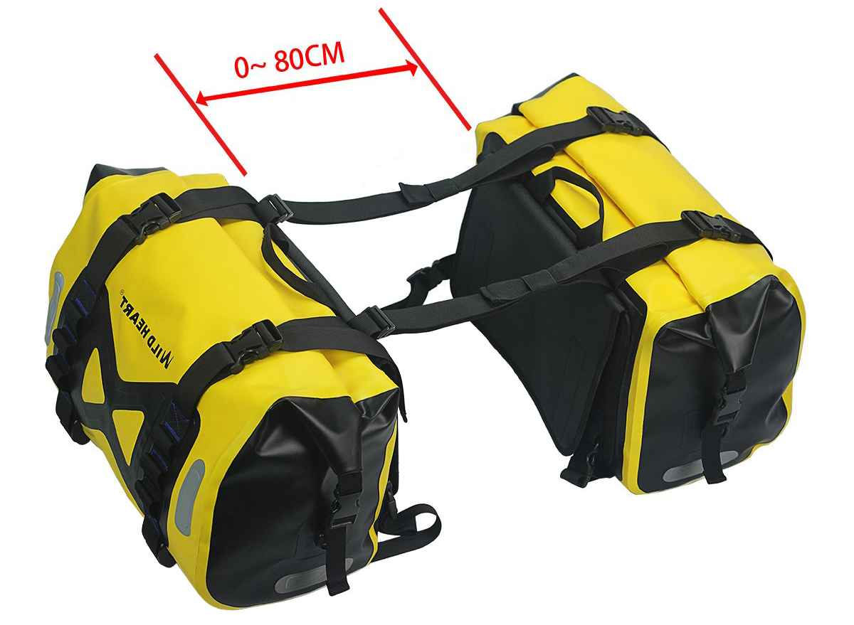 Wild Heart motorcycle touring bags 50L