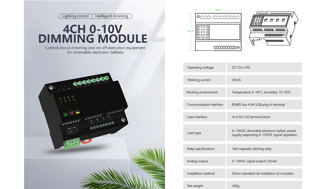 0-10 V AC light Dimming Module Supply