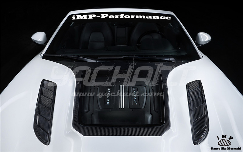 Trade Assurance Portion Carbon Fiber Glass Body Kit Fit For 2016 Jaguar F-Type iMP-Performance Hood Bumper Fender Diffuser Wing