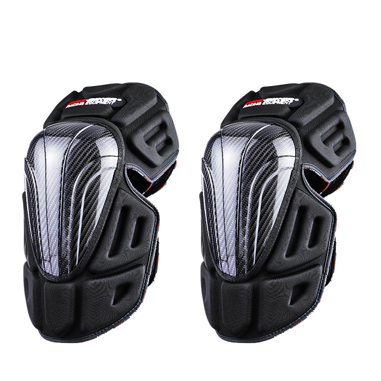 Vehicle PROBIKER Universal Carbon Fiber Pair of Adult Knee Brace