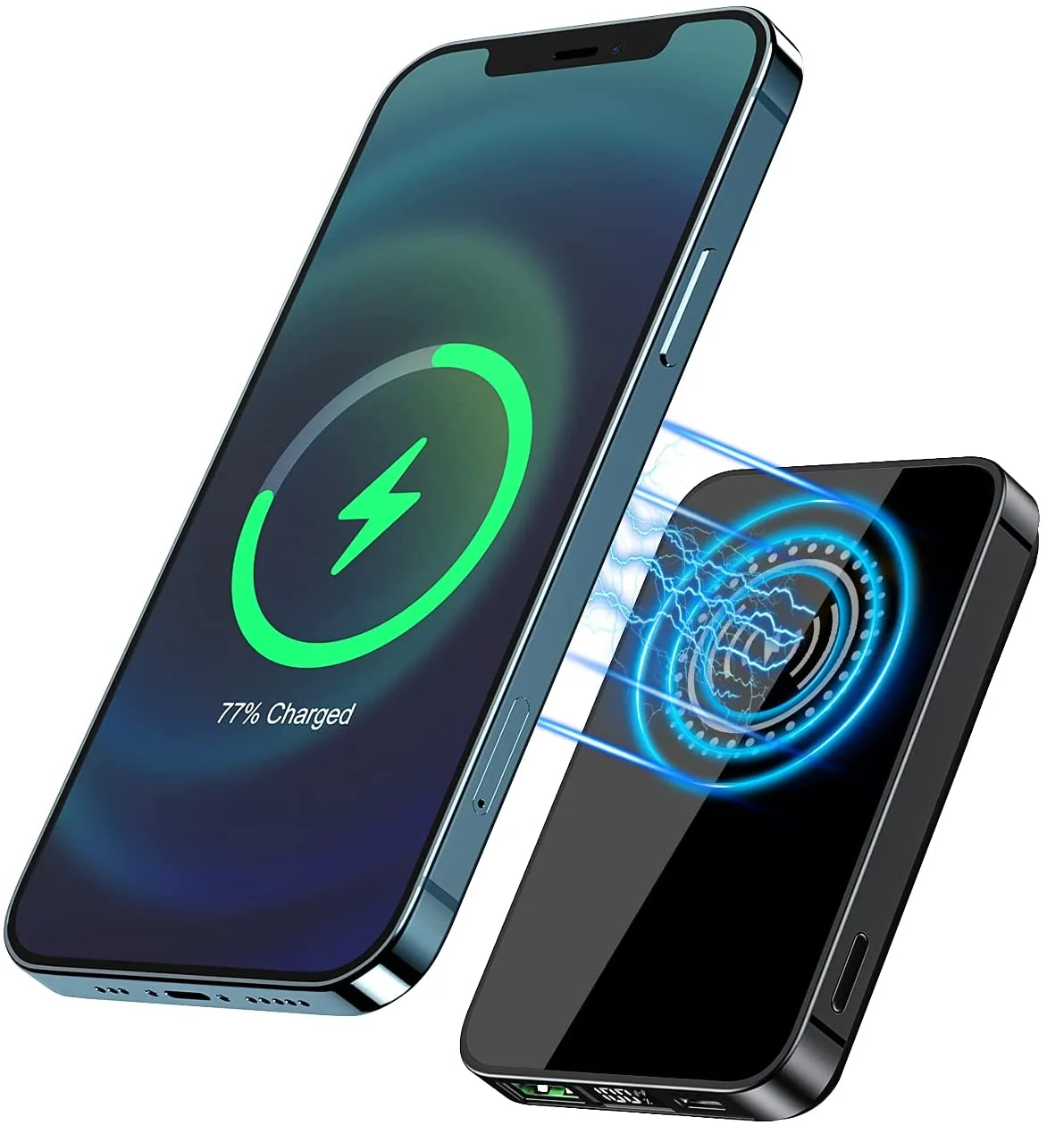 portable car mount phone case wireless charging