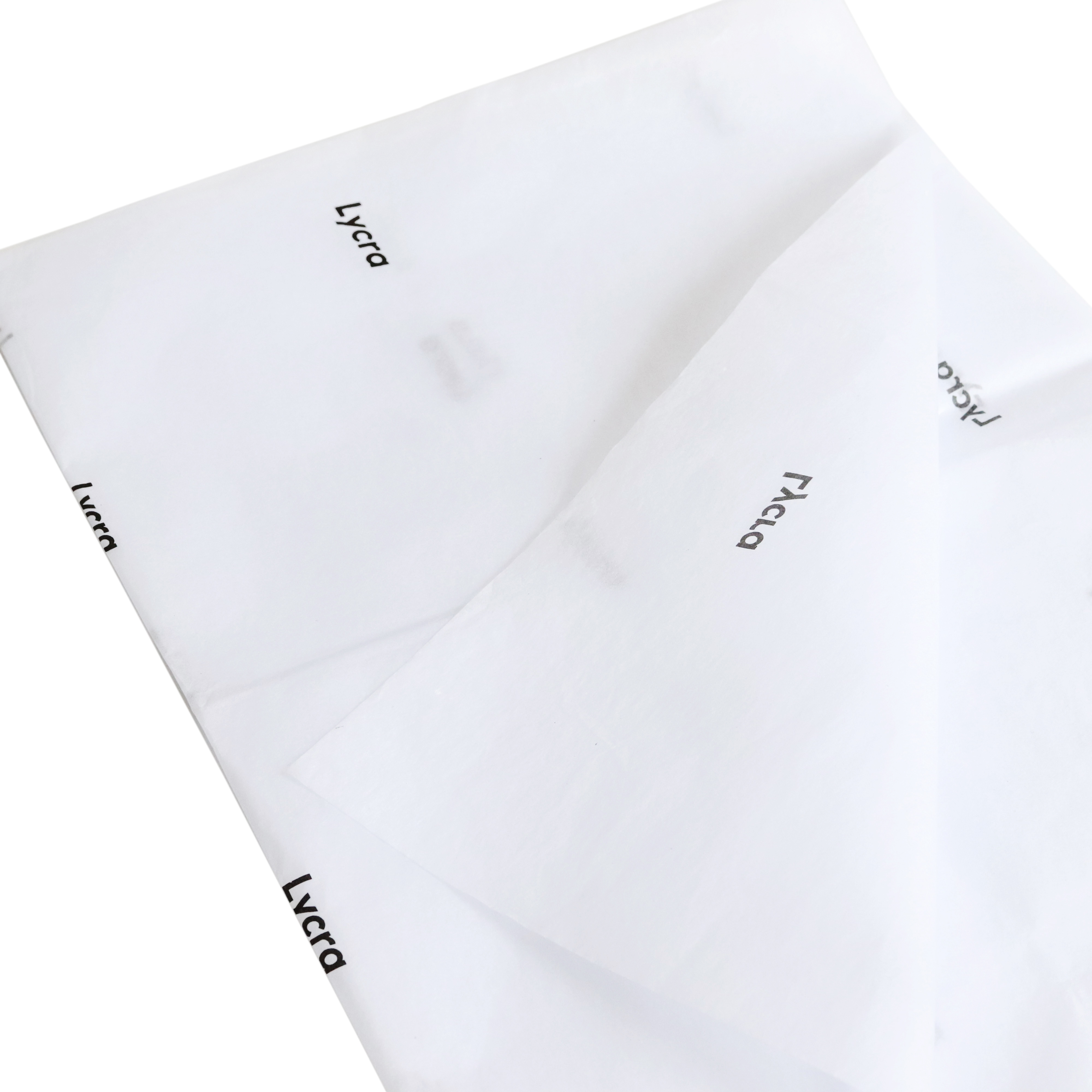 white wrapping tissue paper