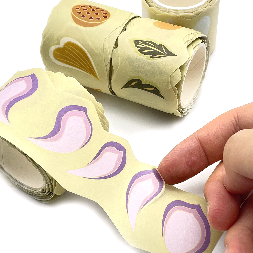 Custom Kiss Cut Designs On Washi Tape