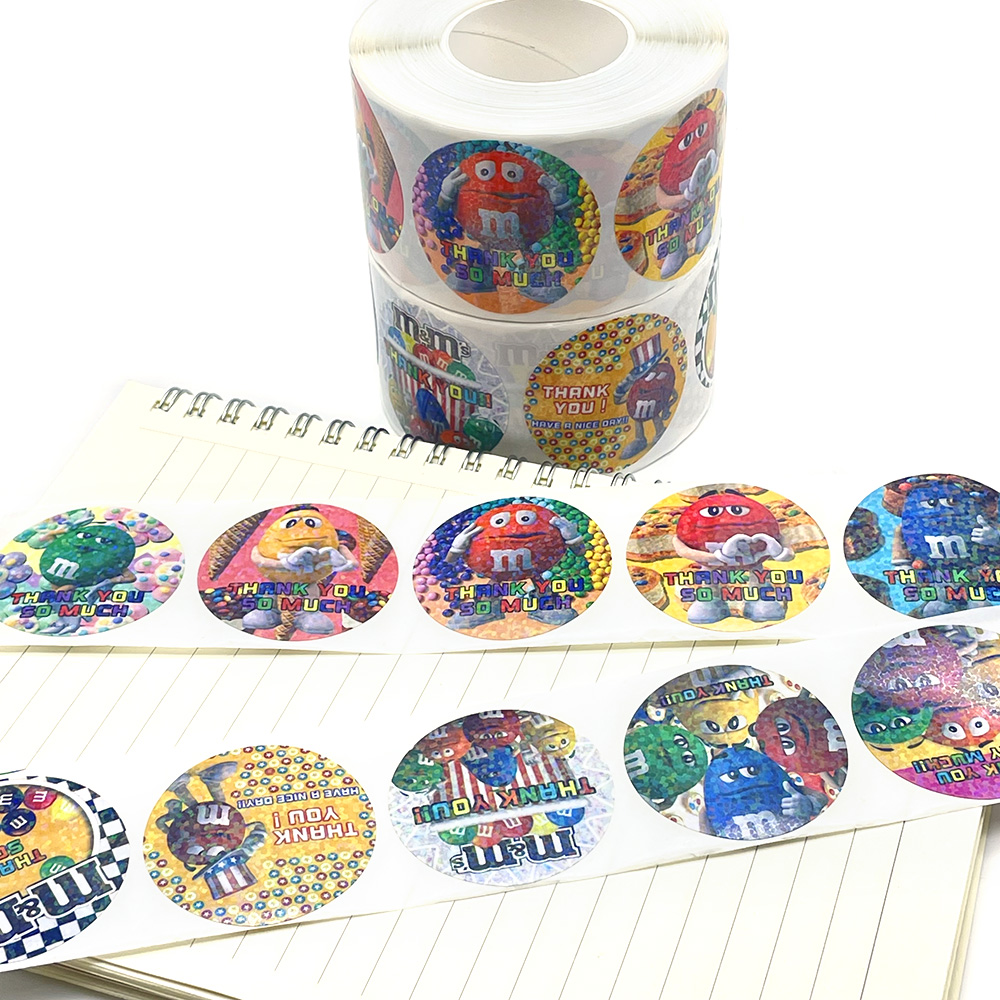 Wholesale frosted sticker roll,ODM hologram sticker roll, name tag sticker roll, nfc sticker roll, notes sticker paper factory
