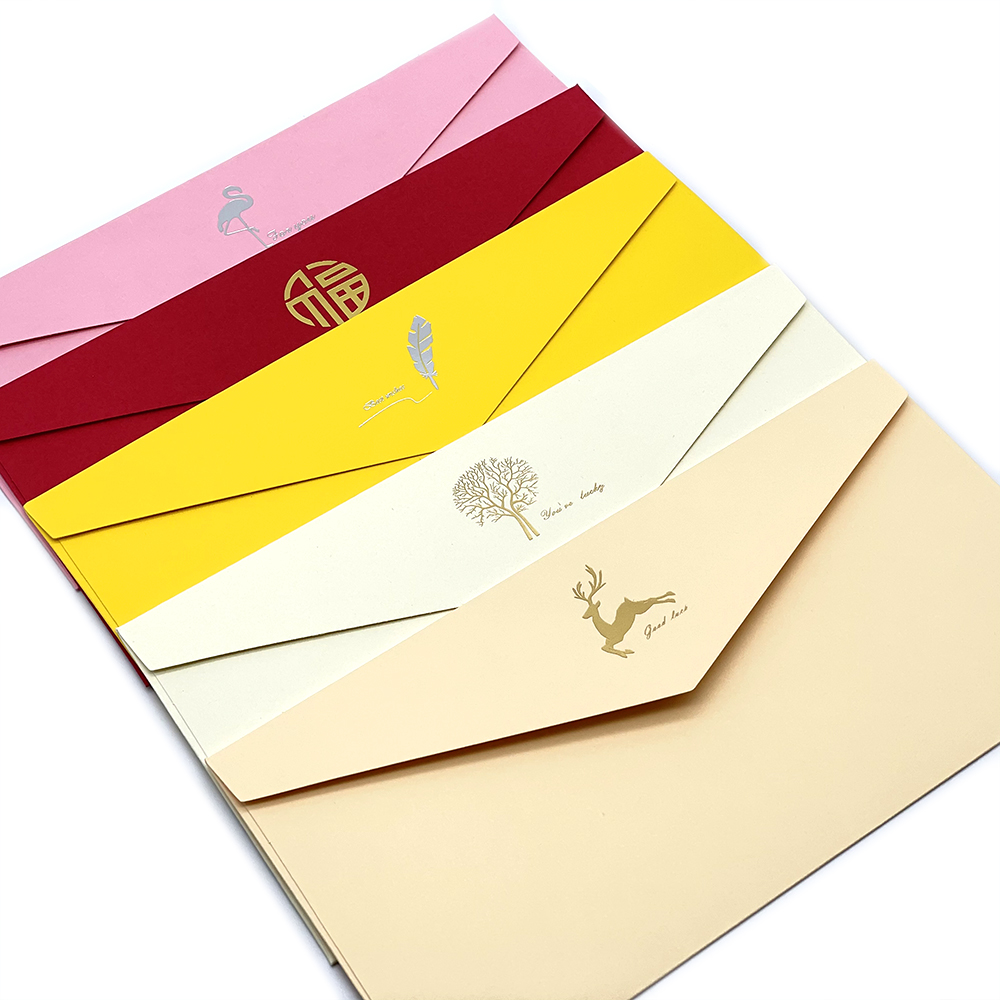 Wholesale Cheap Blank White Stationery Cards And Sticker Seal Envelopes