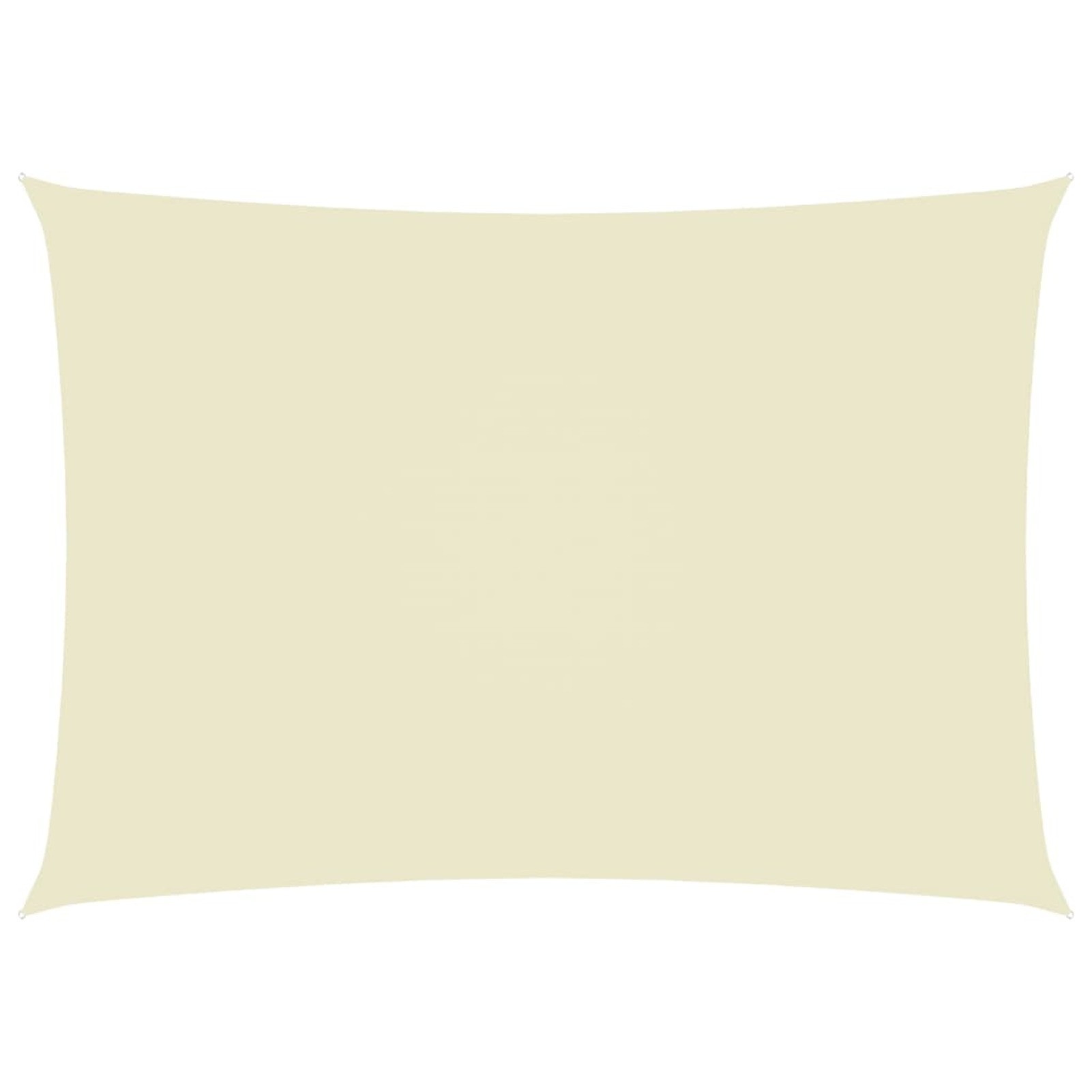 Home Sunshade Sail Oxford Fabric Rectangular 3x4.5 m Cream(UK Stock)