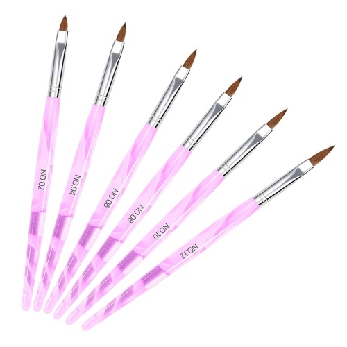 Beauty 14pcs Acrylic Nail Brush Kit Nail Art Tips UV Gel Nail Builder