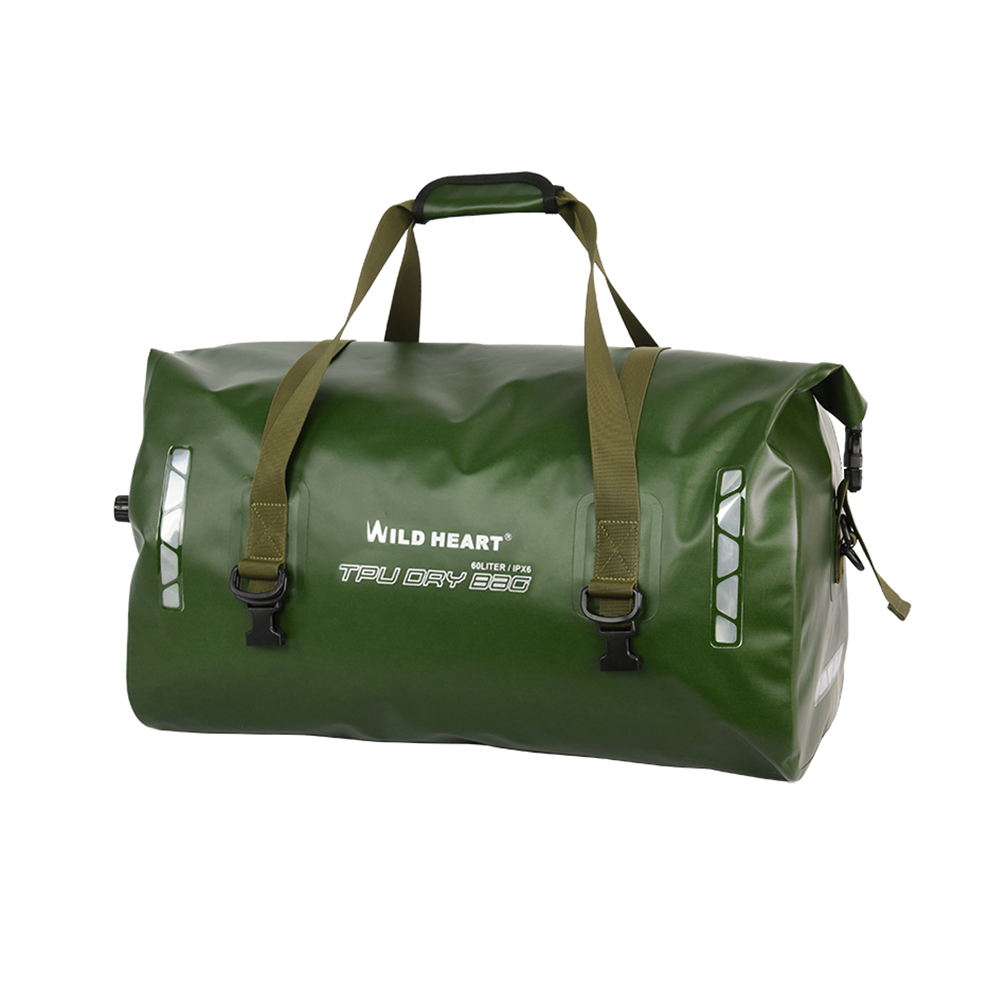 Travel Bag Wild Heart Waterproof Duffel Bag 40L 66L 100L With