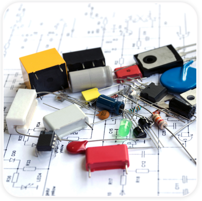 Identification of electronic parts