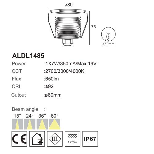 outdoor underground lights