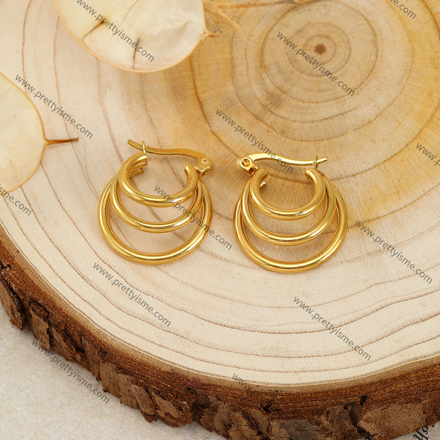 Unique Design Stainless Steel Earrings Gold Plated 18K Earrings (4).webp