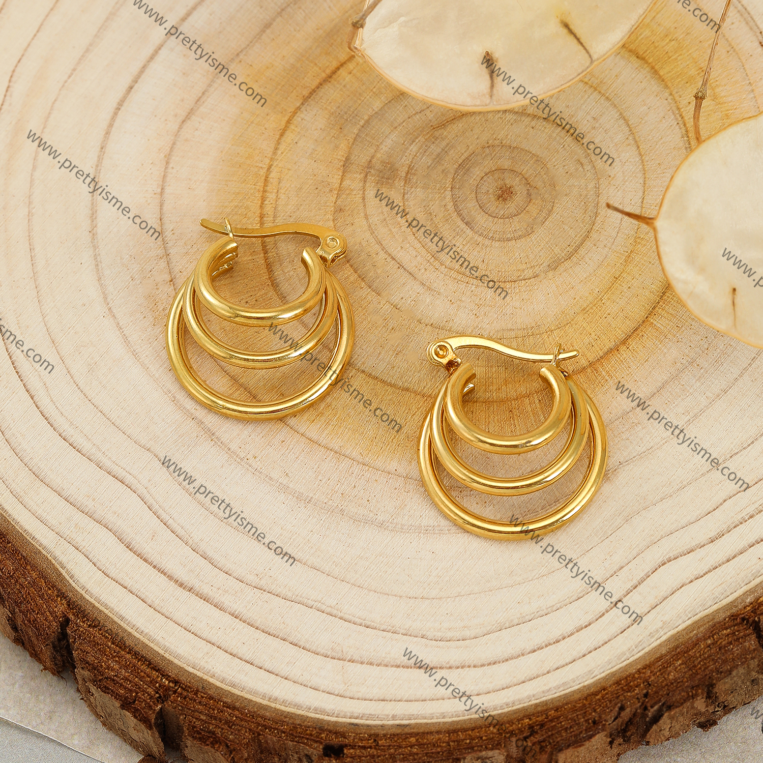 Unique Design Stainless Steel Earrings Gold Plated 18K Earrings (3).webp