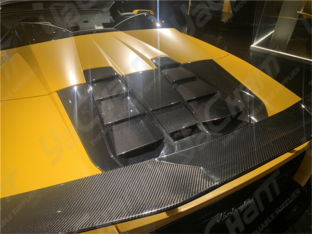 YCLB610059LDCF 2019-2023 Lamborghini Huracan EVO & RWD & Spyder OD Style Rear GT Wing Spoiler DCF (28).jpg