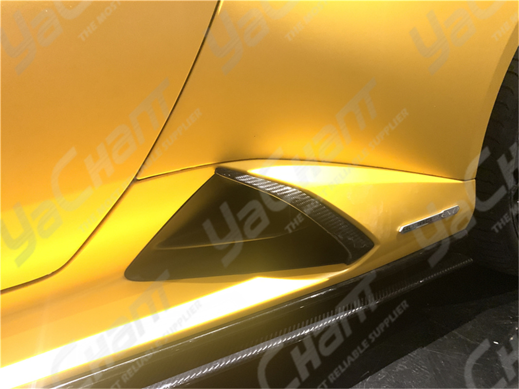 YCLB610063LDCF 2019-2023 Lamborghini Huracan EVO & RWD & Spyder Side Skirt Air Duct DCF (102).jpg