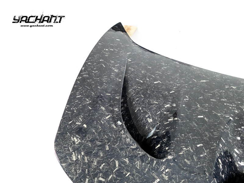 YCMLMP038SDZFCF 2014-2017 McLaren 650S P1 Style Hood Bonnet Double Sided CF Forged Carbon Weave (6).jpg