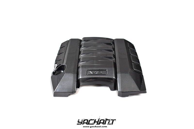 YCCA020LDCF 2010-2015 Chevrolet Camaro SS V8 LS3 6.2L Carbon Fiber Engine Cover DCF (2).jpg
