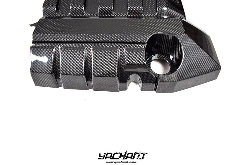 YCCA020LDCF 2010-2015 Chevrolet Camaro SS V8 LS3 6.2L Carbon Fiber Engine Cover DCF (13).jpg