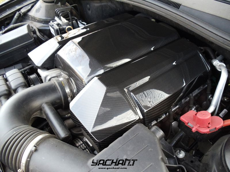 YCCA020LDCF 2010-2015 Chevrolet Camaro SS V8 LS3 6.2L Carbon Fiber Engine Cover DCF (101).jpg