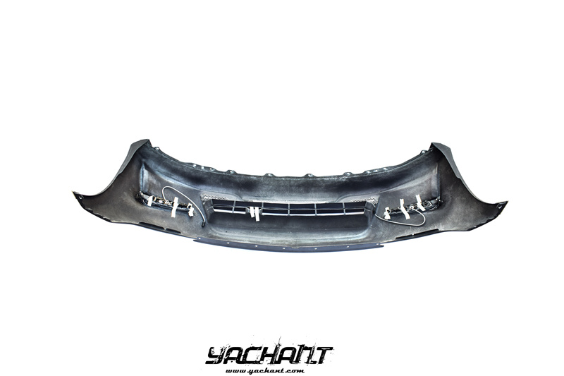 YC370Z030LFRP 2009-2016 Nissan 370Z Z34 Nismo Style Front Bumper w Front Underboard & Wheel Arch FRP (8).jpg