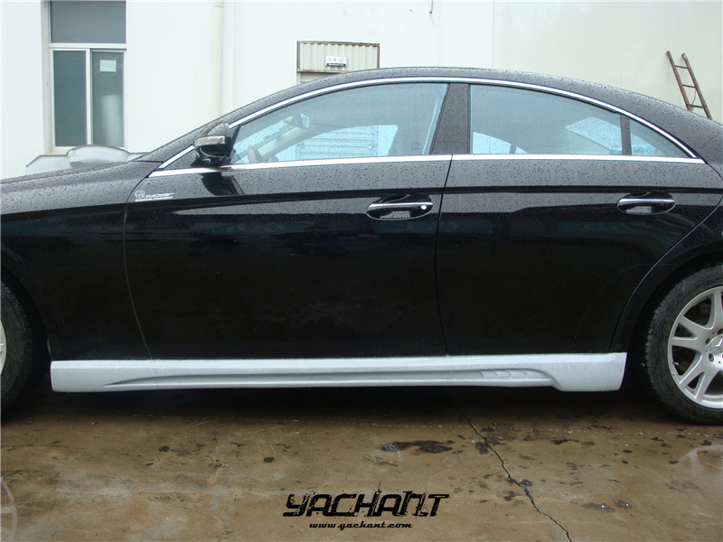 YCMBCLS012FRP 2005-2010 Mercedes Benz W219 CLS Class WI Style Side Skirts FRP (103).JPG