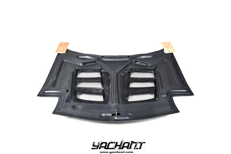 YCMD034MCF 1992-1997 Mazda RX7 FD3S RE-Style Hood Bonnet CF Matte Finish (16).jpg