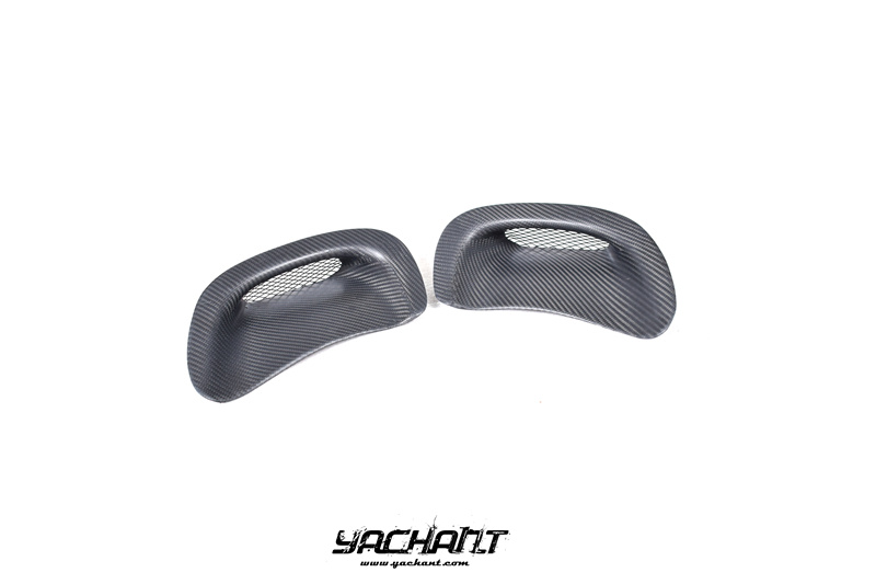 YCMD151LMCF 1992-1997 Mazda RX7 FD3S OEM Style Front Fender Scoop Air Duct Instake CF Matte Finish (6).jpg