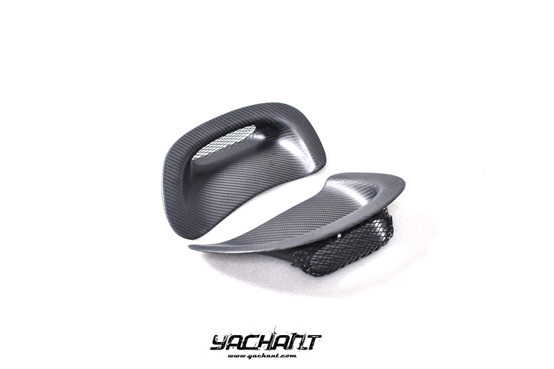 YCMD151LMCF 1992-1997 Mazda RX7 FD3S OEM Style Front Fender Scoop Air Duct Instake CF Matte Finish (5).jpg