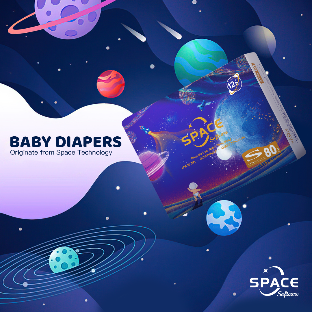 Softcare baby diapers, baby diapers wholesale, space x diapers