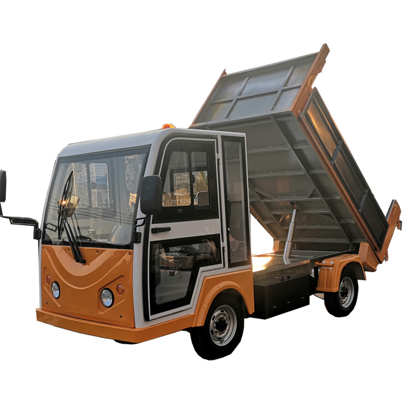 Battery Electric Garbage Truck Dustbin Self Loading Garbage Collection Transportation