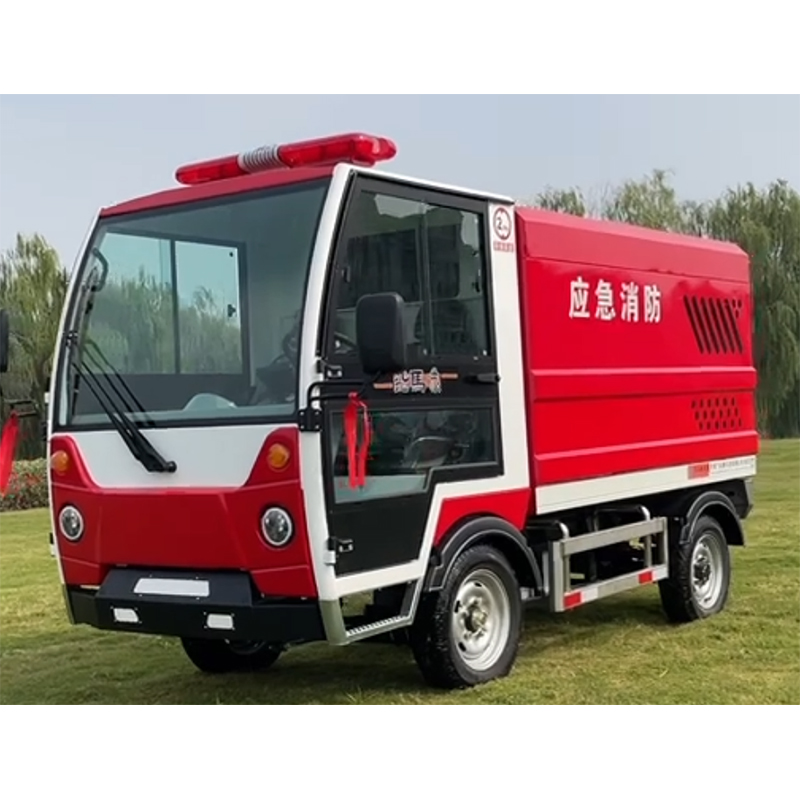 China Factory supplier electric car Multi-functional Small Fire Fighting Truck For Sale