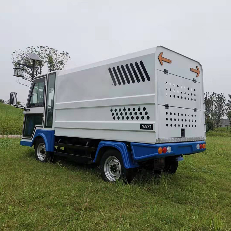 Pure electric high temperature and high pressure washing truck