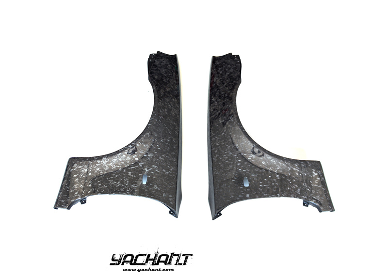YCR34055DZCF 1999-2002 Nissan Skyline R34 GTR Nismo Z-Tune Style Front Fender (Fits Z-Tune Side Skirts) CF Forged Carbon Weave (1).jpg