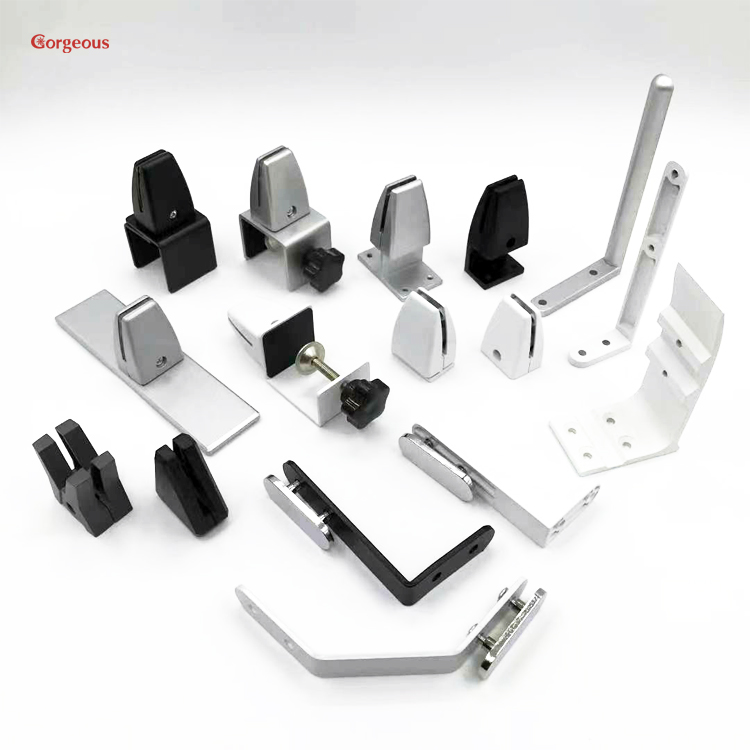 Removable Table Mount Clips Boards Fixed Bracket Glass Holder Desk Privacy Panel Office Divider Partition Clamp Screen Wood