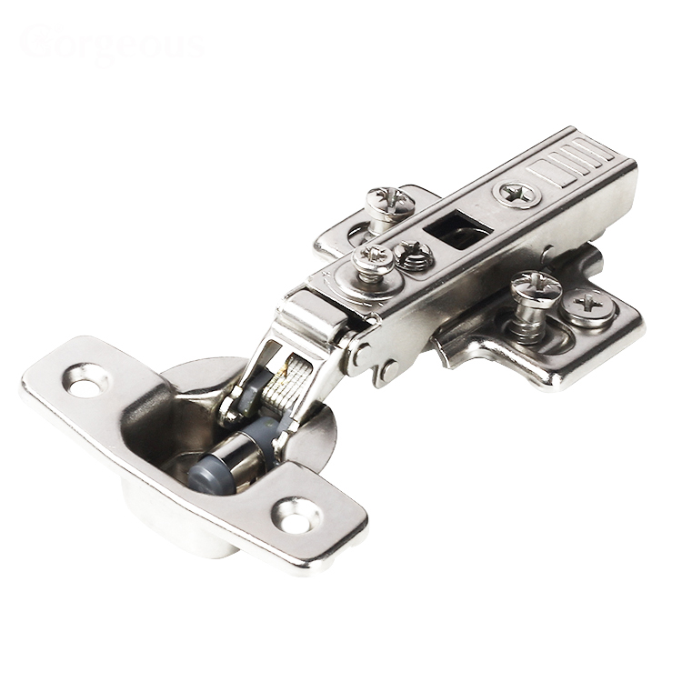 Gorgeous F920 3D clip-on soft closing hinge Hydraulic hidden cabinet  door hinges
