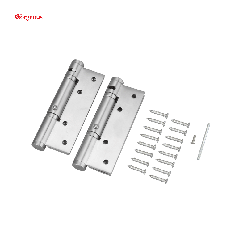GORGEOUS 5 inch ss auto hydraulic hinge gold soft close adjustable heavy duty spring closer door hinge