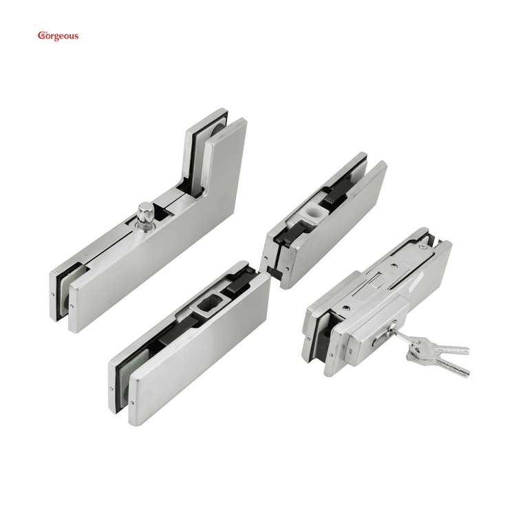 manufacturer glass door clamp tempered glass door accessories patch fitting lock frameless glass patch fitting