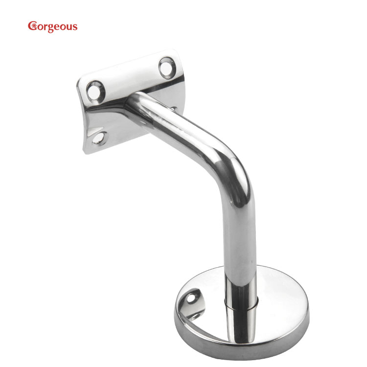 professional stair accessories stainless railing accessory railing holder wall mounting handrail bracket
