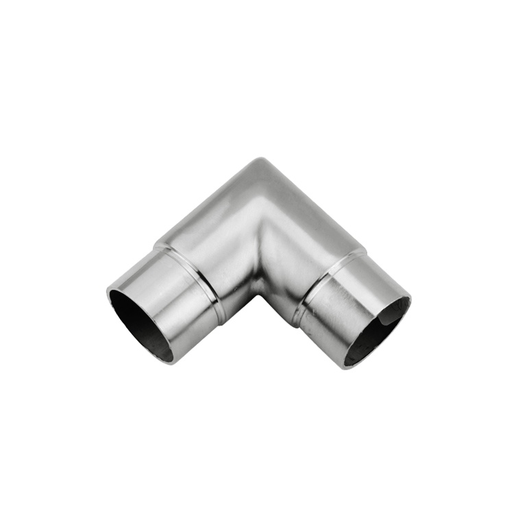 manufacturer railing fittings stair round handrail 90 degree ball joint handrail connector handrail elbows